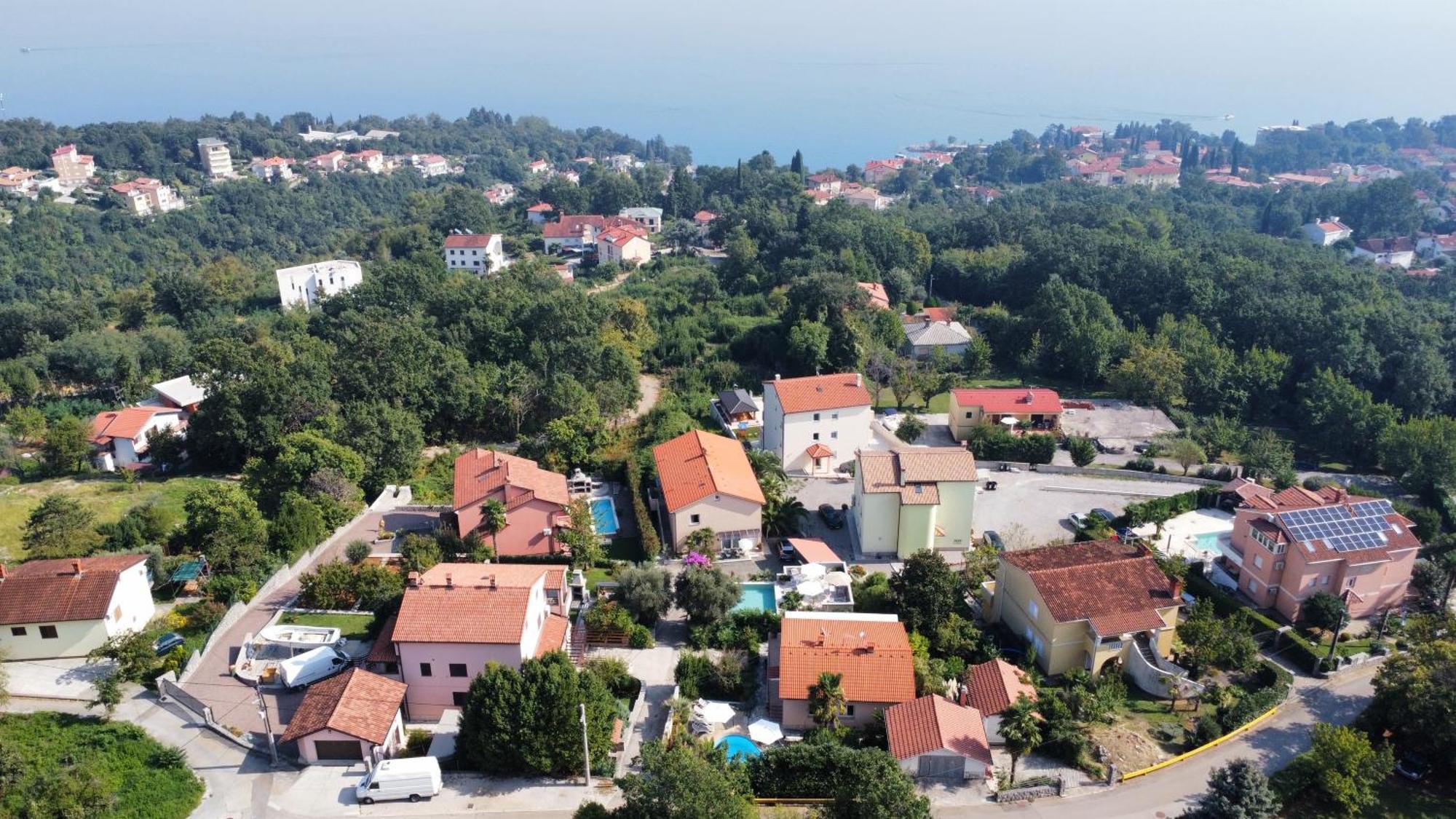 Grand Pool Apartment Ika-Опатия Экстерьер фото
